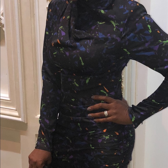 Multi-coloured dress - Picture 2 of 2